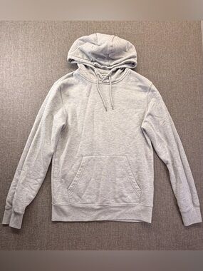 Primark Light Gray Men's Hoodie Sweatshirt Size Small
